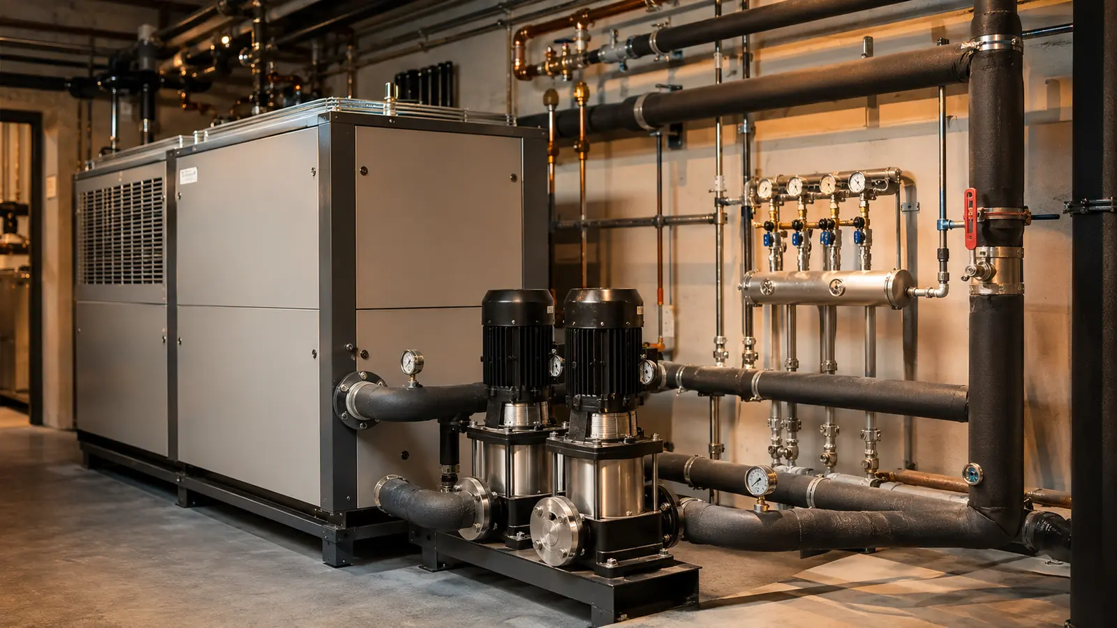 Why a commercial glycol chiller stops cooling properly